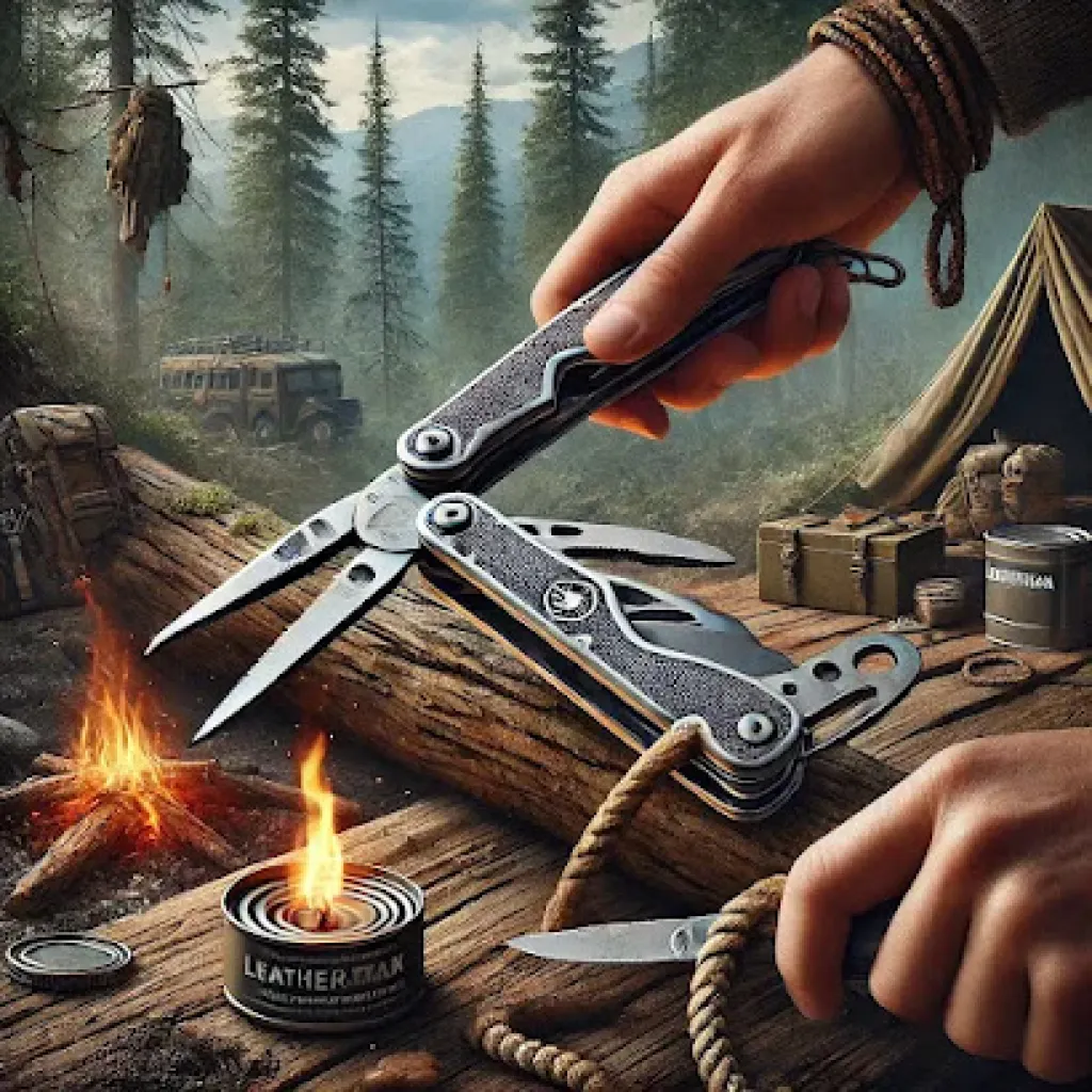 Leatherman ile Doğa Hayatta Kalma Senaryoları Leatherman ile Doğa Hayatta Kalma Senaryoları