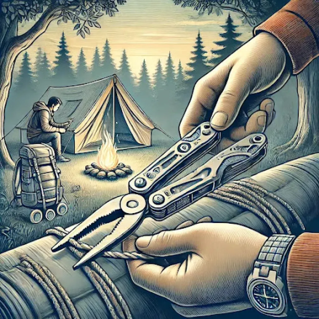 Leatherman Pense ile Hızlı ve Güvenli Çadır Kurma Teknikleri Leatherman Pense ile Hızlı ve Güvenli Çadır Kurma Teknikleri