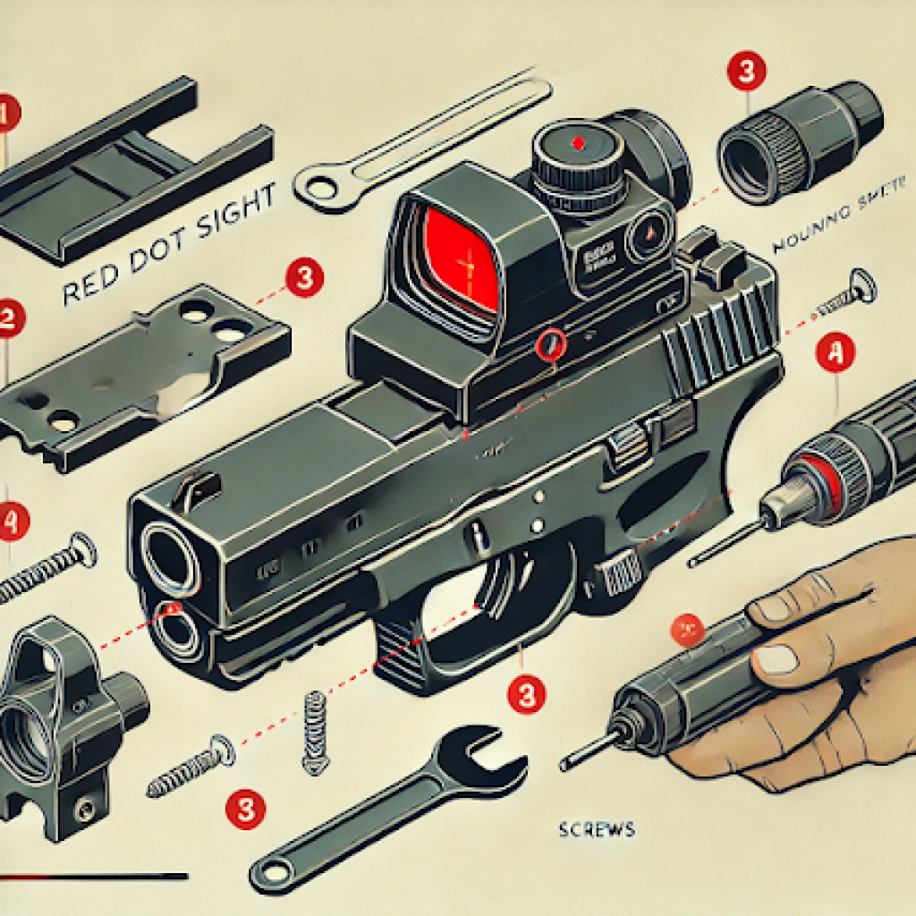 Tabancaya Red Dot Montajı: Adım Adım Kılavuz Tabancaya Red Dot Montajı: Adım Adım Kılavuz