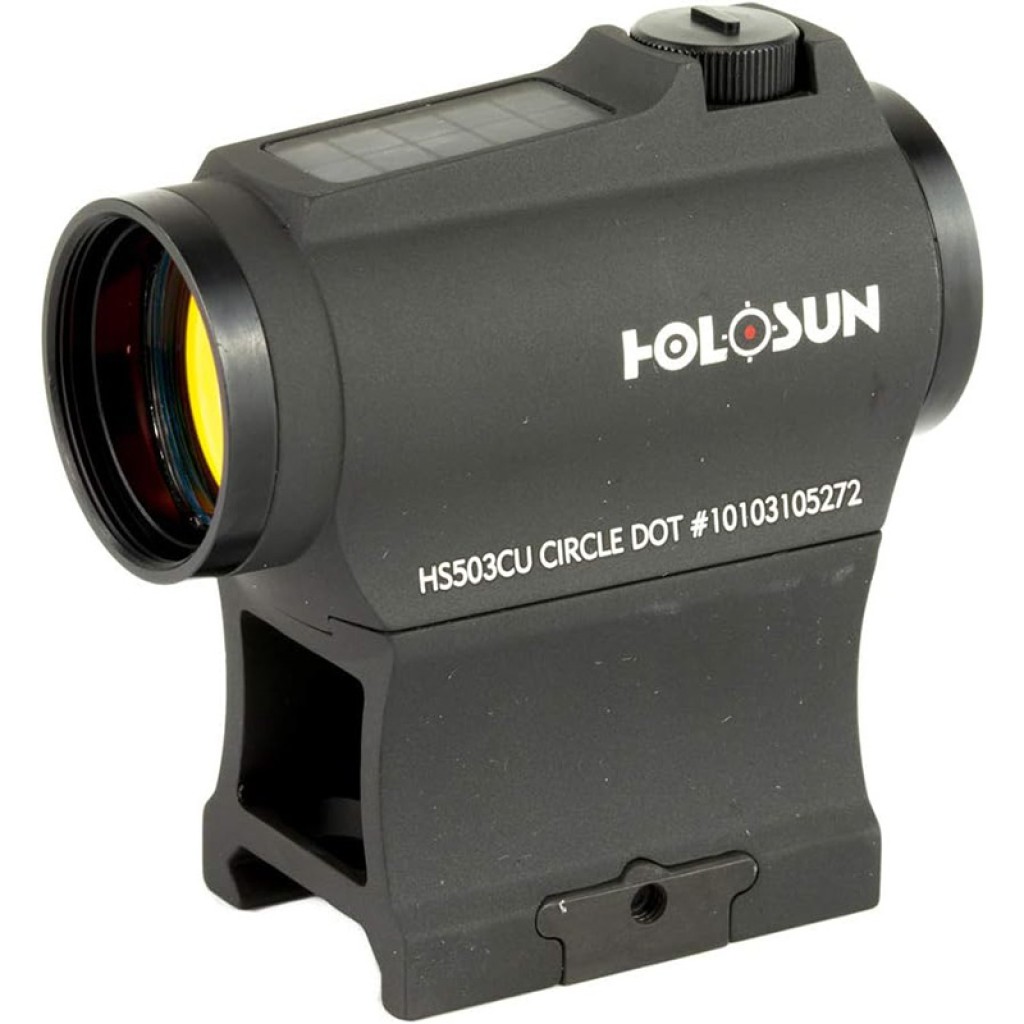 Holosun HS503CU: Güneş Enerjili Çoklu Retikül Kırmızı Nokta Nişangahı
